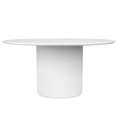 Arcadia Round Dining Table - 1.5m White