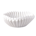 Aster Marble Bowl - White