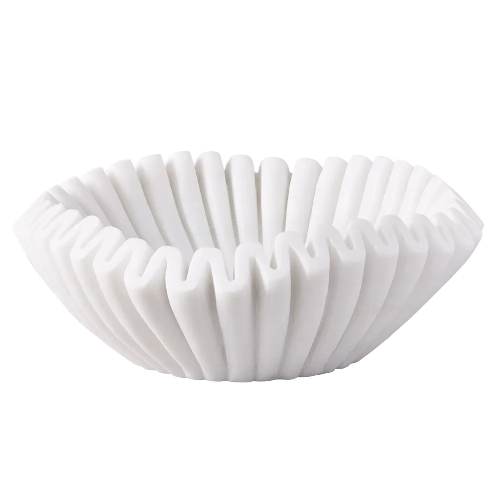 Amara Marble Bowl - White