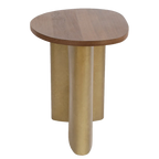 Audrey Large Side Table - Walnut