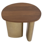 Audrey Large Side Table - Walnut