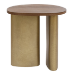 Audrey Large Side Table - Walnut