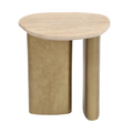 Ashton Small Side Table - Travertine