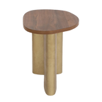 Audrey Small Side Table - Walnut