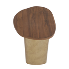Audrey Small Side Table - Walnut