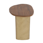 Audrey Small Side Table - Walnut
