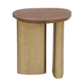 Audrey Small Side Table - Walnut
