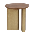 Audrey Small Side Table - Walnut