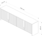 Avery 2200 Buffet - American Oak