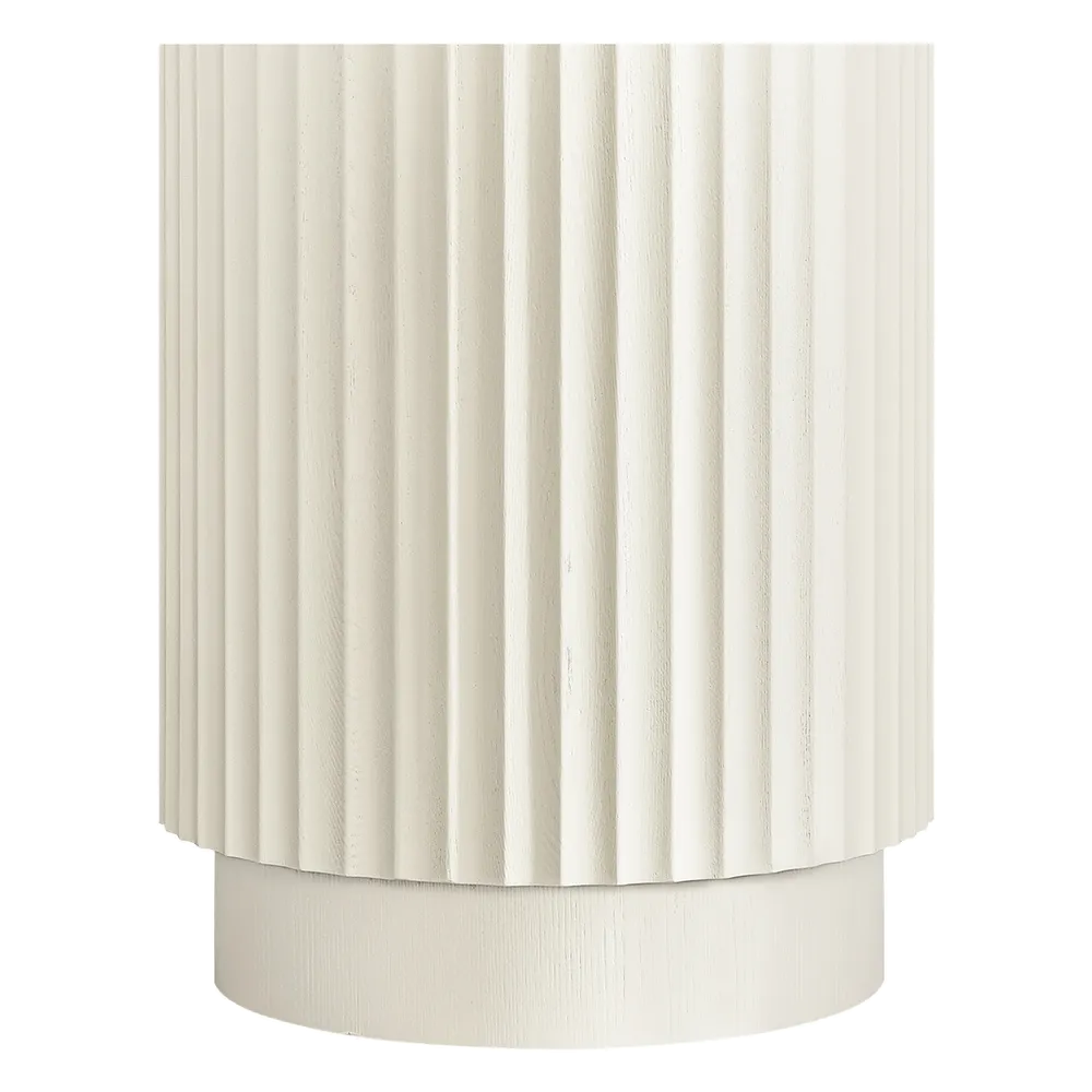 Alcott Side Table - Ivory