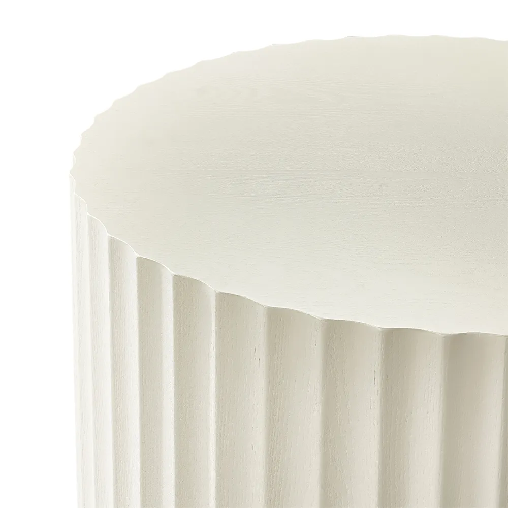 Alcott Side Table - Ivory
