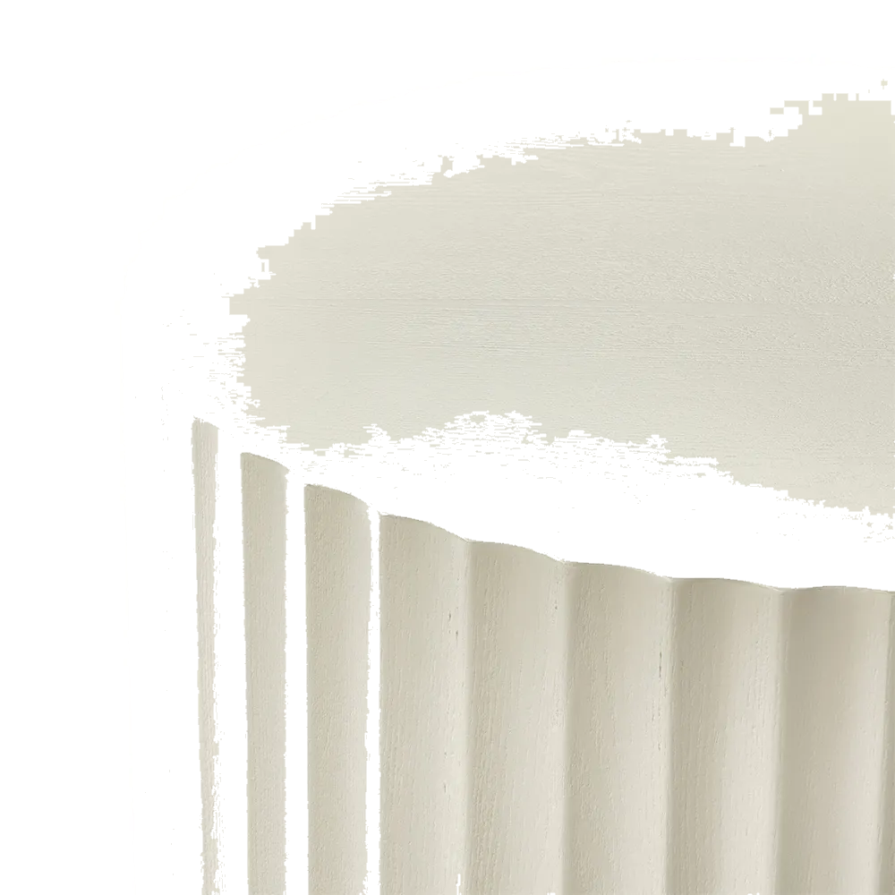 Avery Side Table - Ivory