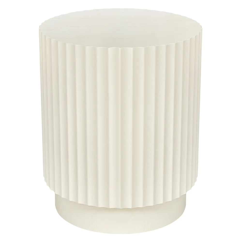Alcott Side Table - Ivory