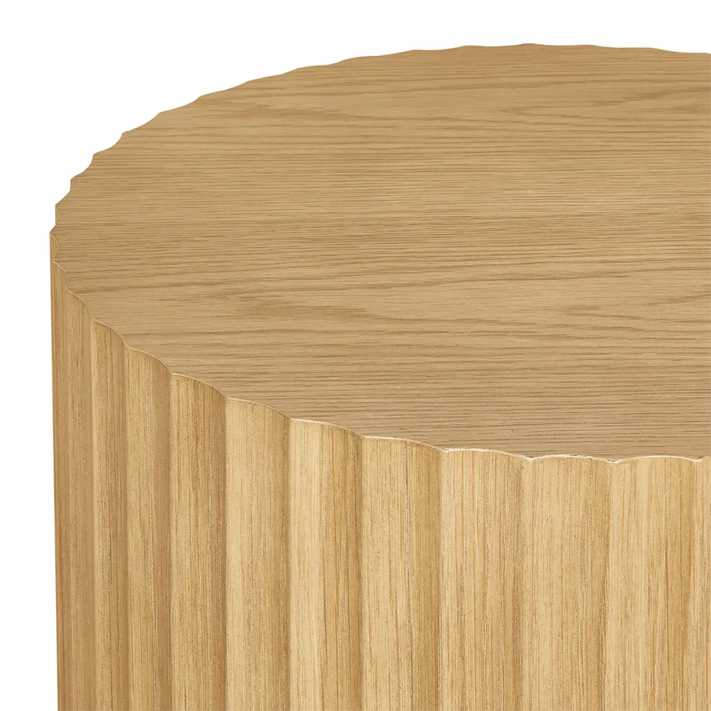 Alcott Side Table - Natural Oak