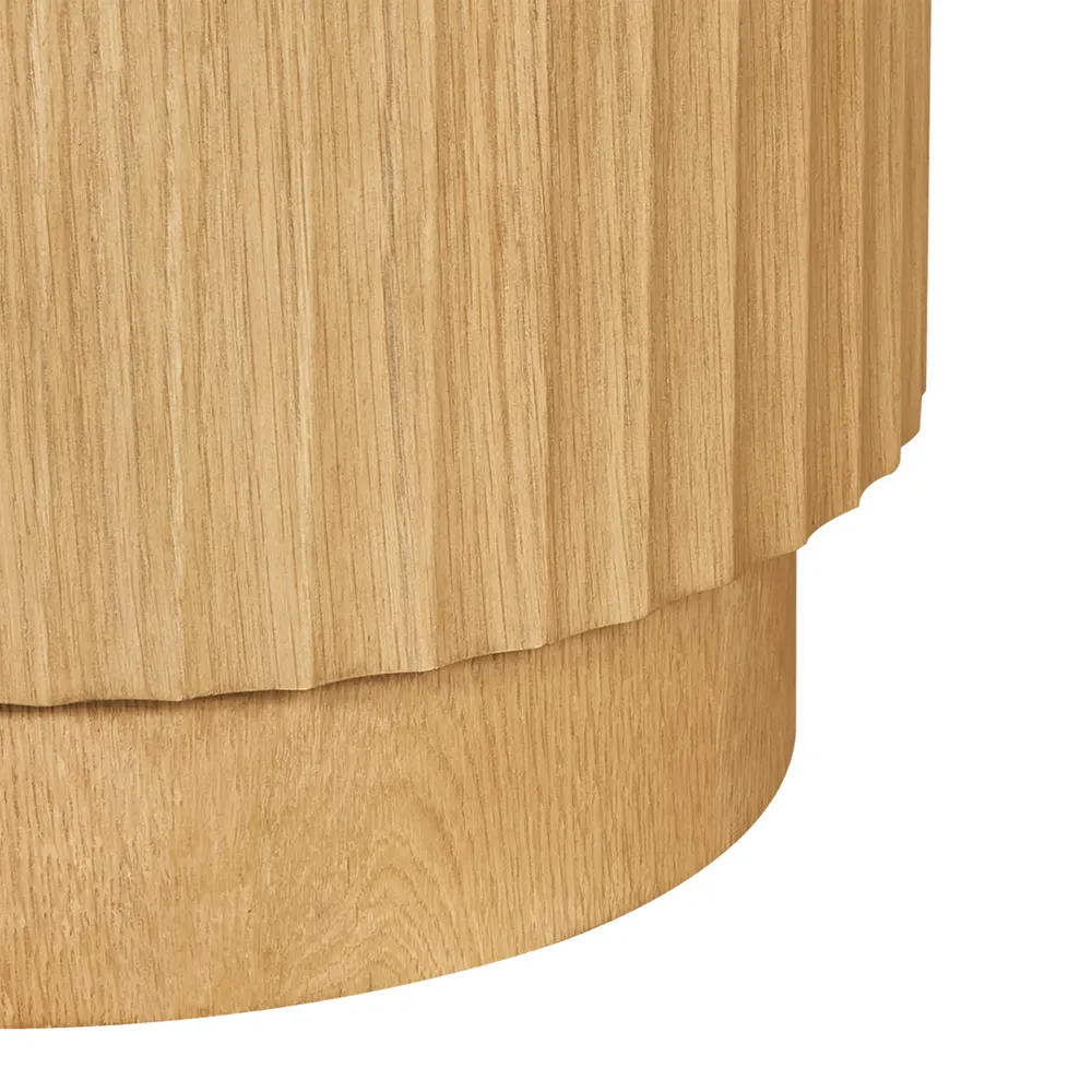 Alcott Side Table - Natural Oak