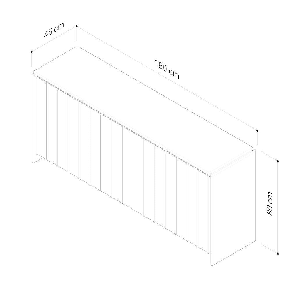 Bond 1800 Buffet - American Oak