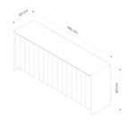 Bond 1800 Buffet - American Oak