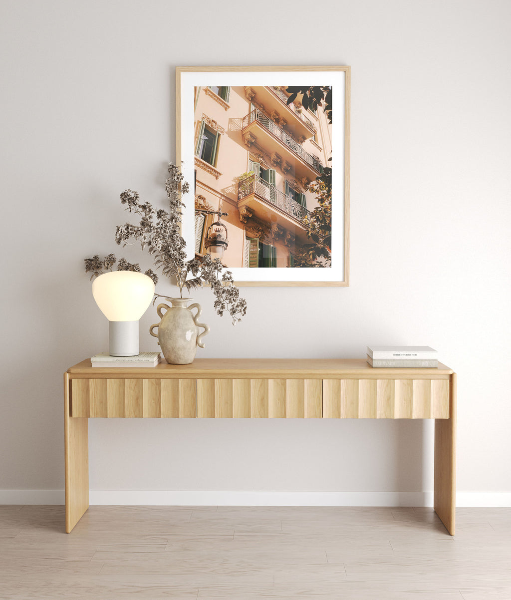 Bond 1800 Console Table - American Oak
