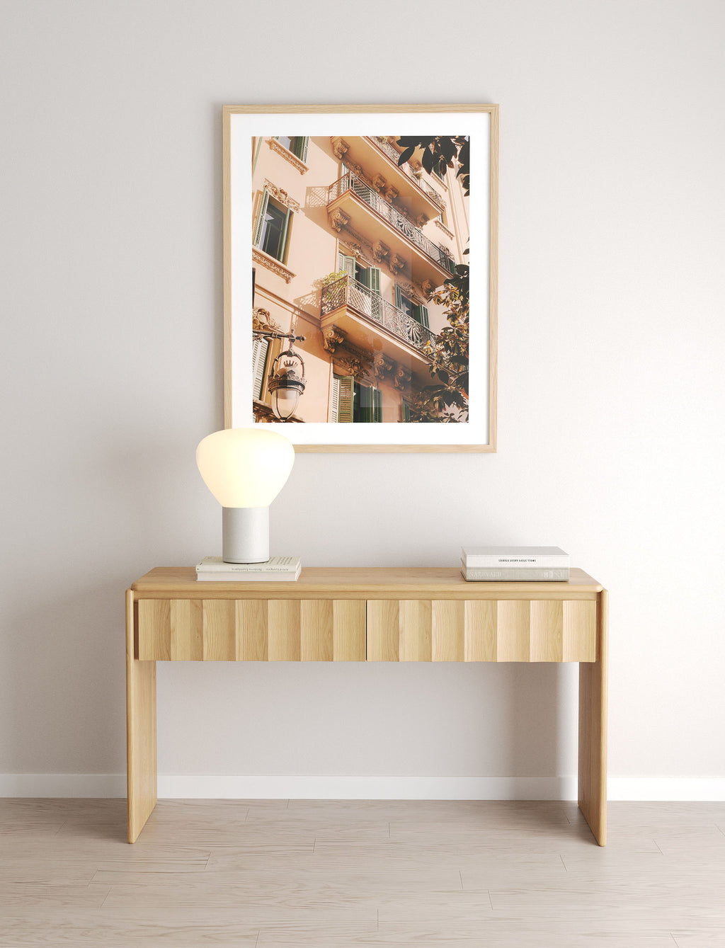 Bond 1400 Console Table - American Oak