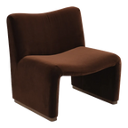 Beau Occasional Chair - Dark Chocolate Velvet