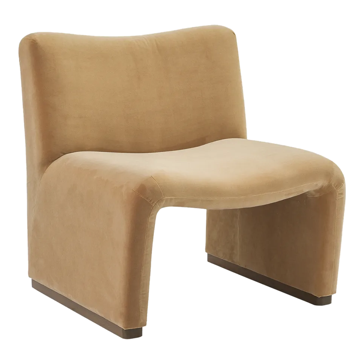 Beau Occasional Chair - Ochre Velvet