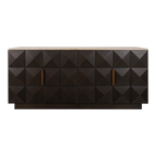 Benedict Smoked Oak Buffet Range