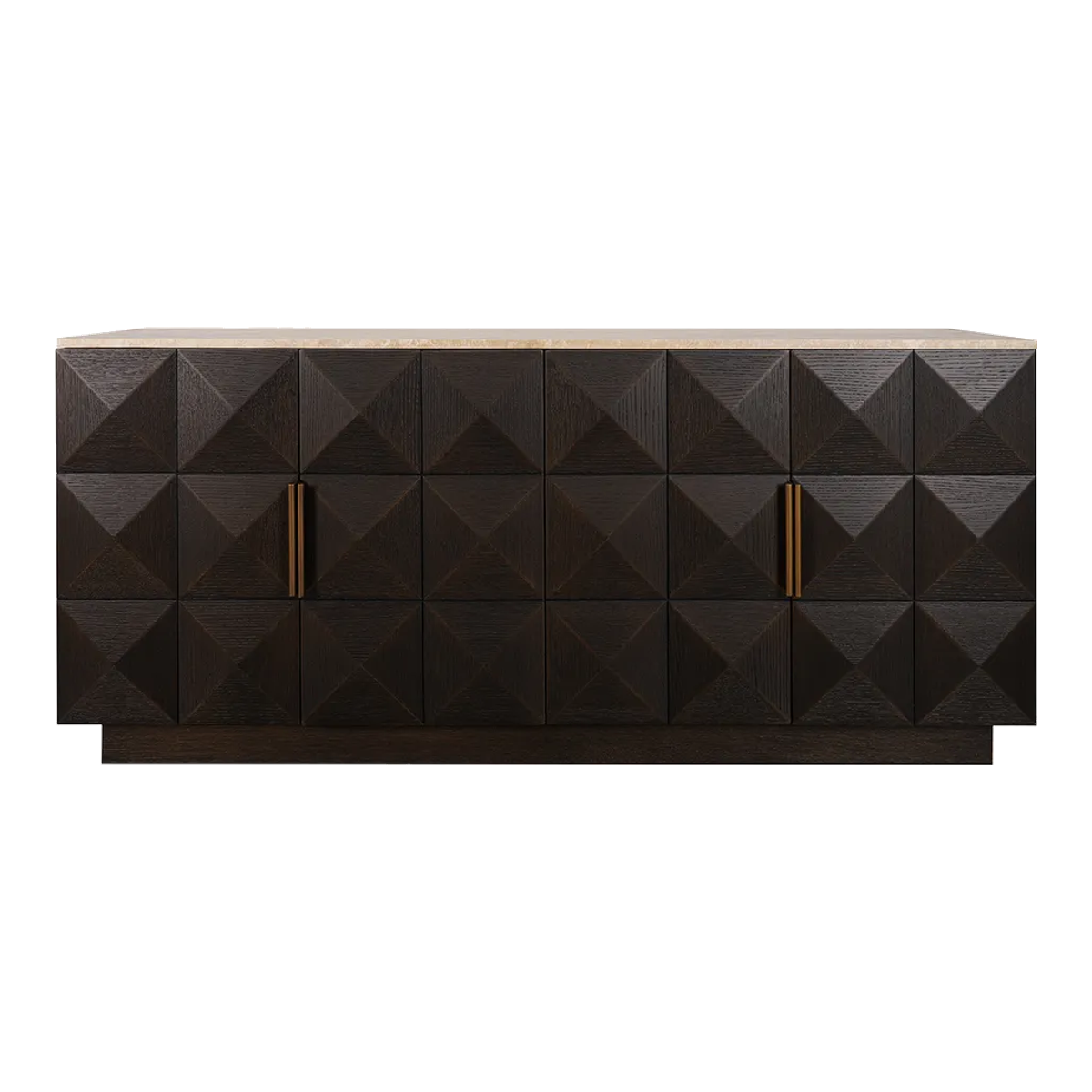 Benedict Smoked Oak Buffet Range
