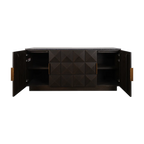 Benedict Smoked Oak Buffet Range