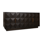 Benedict Smoked Oak Buffet Range