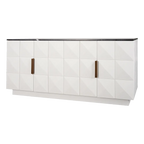 Benedict White Oak Buffet Range