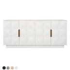 Benedict White Oak Buffet Range
