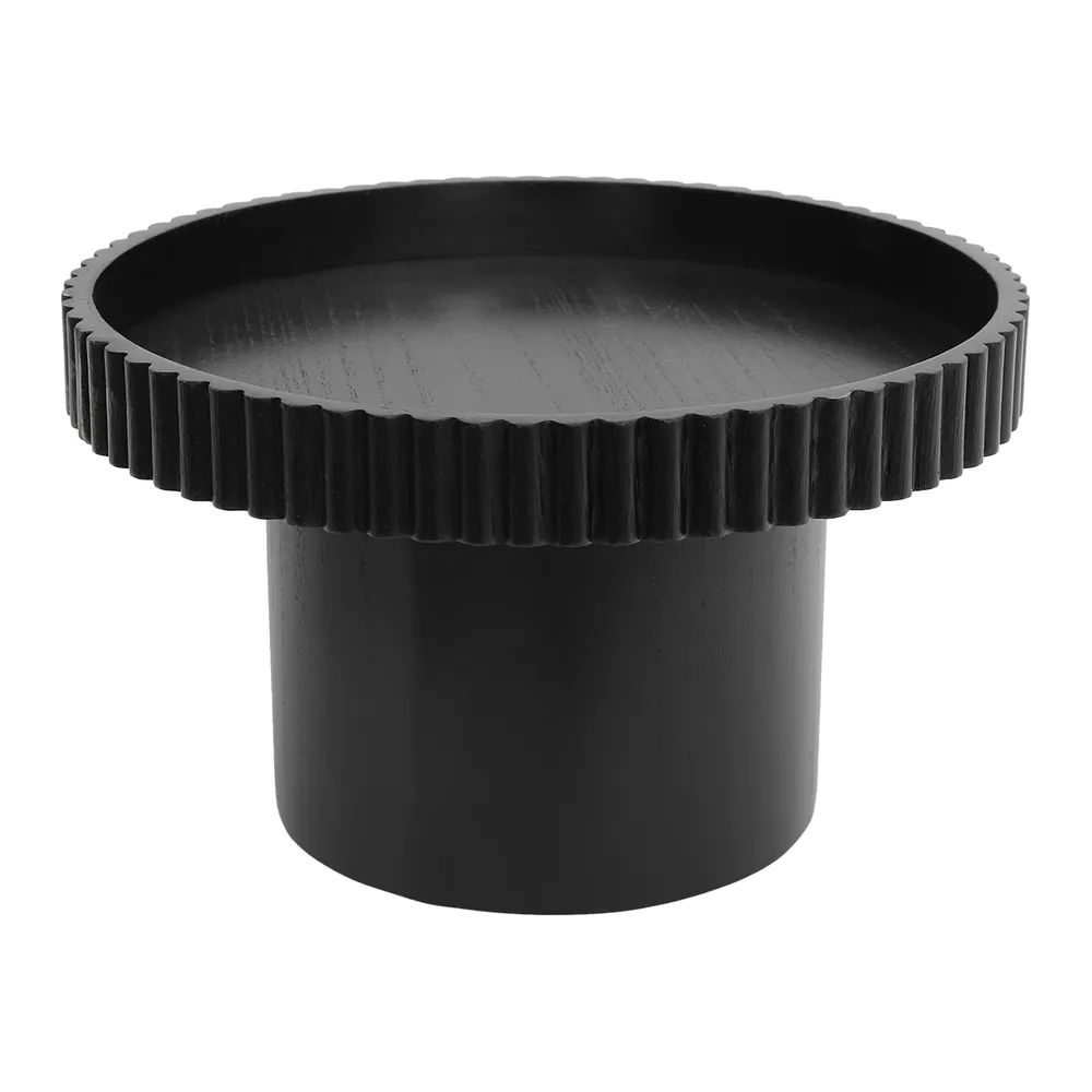 Briar Footed Bowl - Large Black