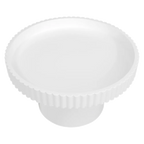 Briar Footed Bowl - Large White