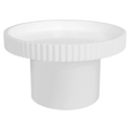 Briar Footed Bowl - Large White