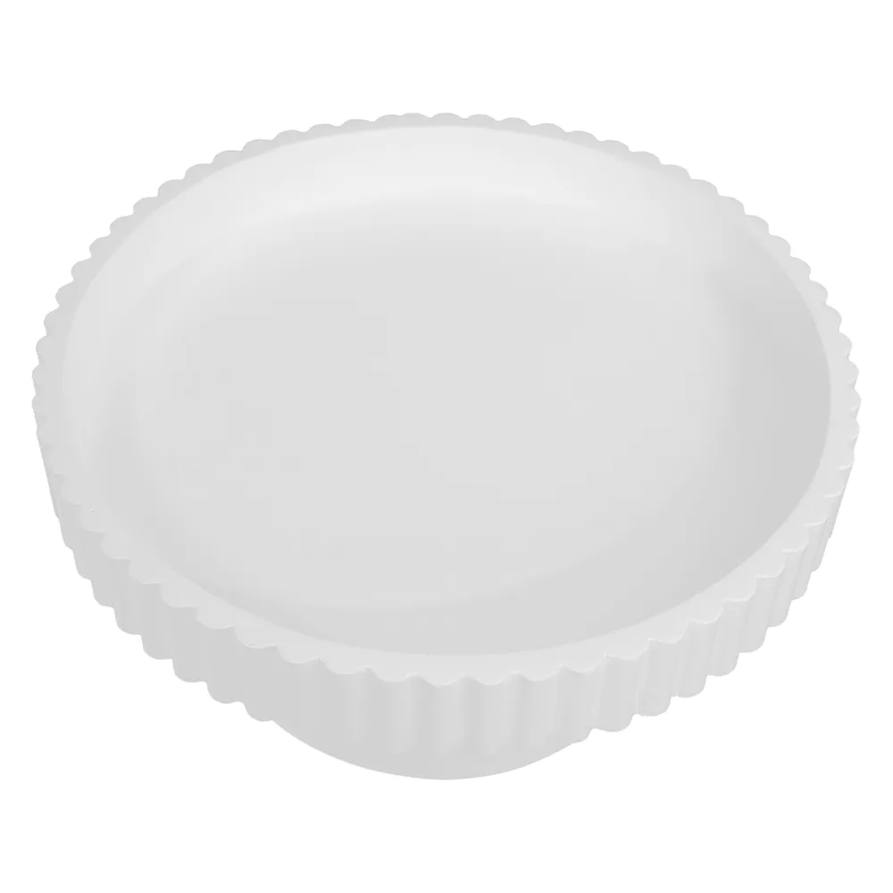 Briar Footed Bowl - Small White