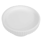 Blythe Footed Bowl - Small White