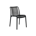 Bordeaux Outdoor Dining Chair - Black