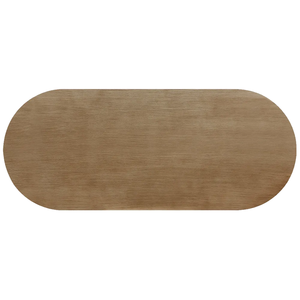 Brunella Oval Dining Table - 2.4m Antique Gold