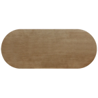Brunella Oval Dining Table - 2.4m Antique Gold