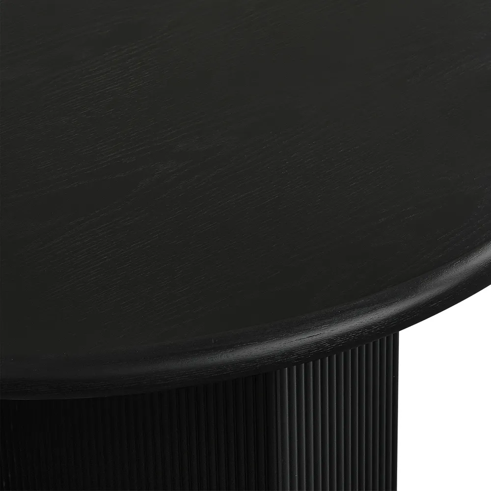 Braxton Oval Dining Table - 2.4m Black