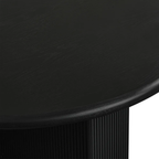 Braxton Oval Dining Table - 2.4m Black