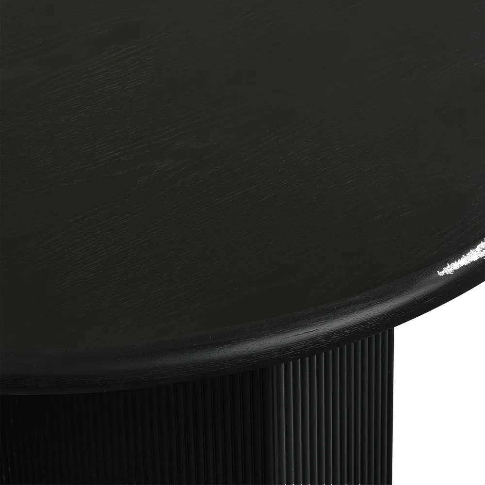 Brunella Oval Dining Table - 2.4m Black