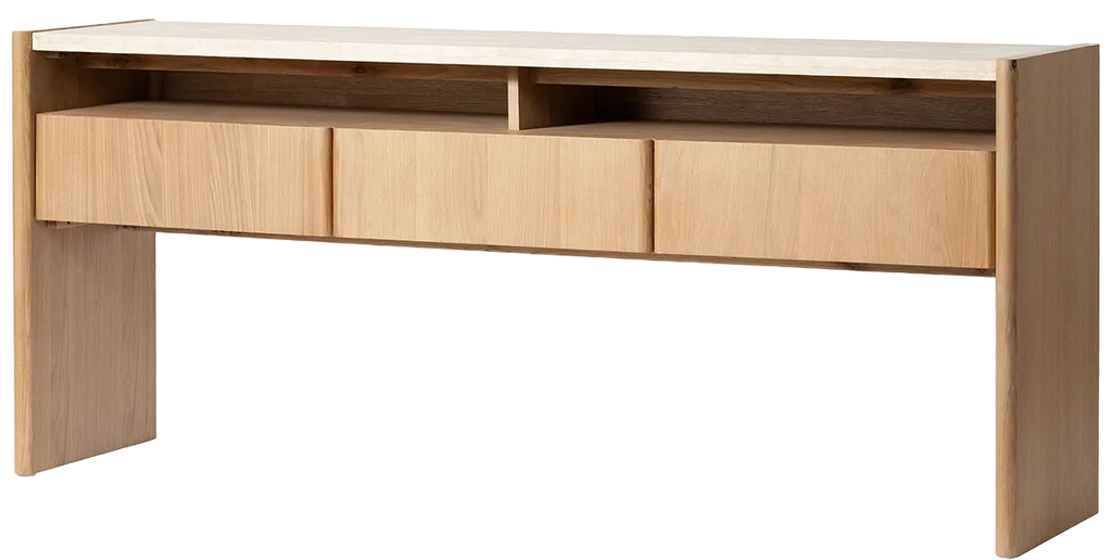 Stella 1800 Console Table - Oak Natural