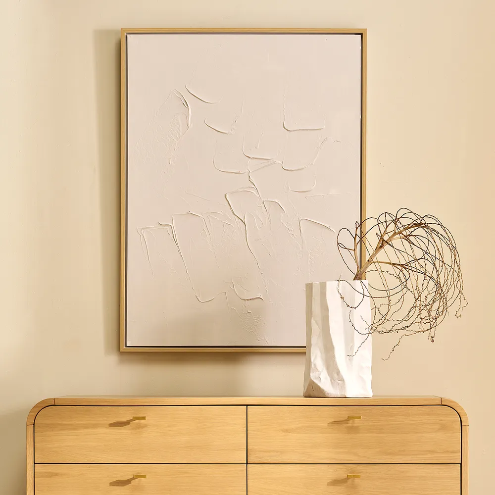 Calm Spaces Series I Canvas Painting