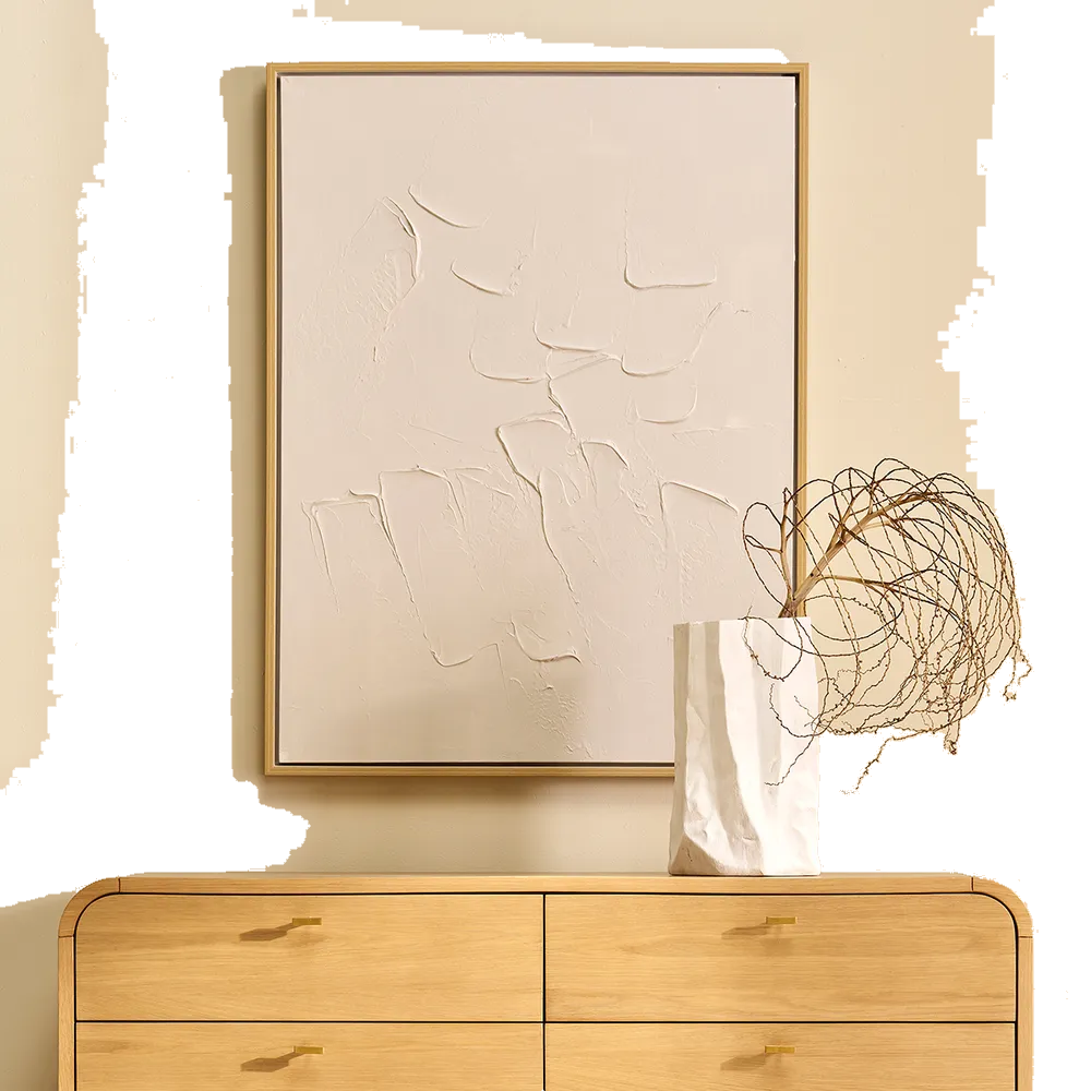 Calm Spaces Series I Canvas Painting
