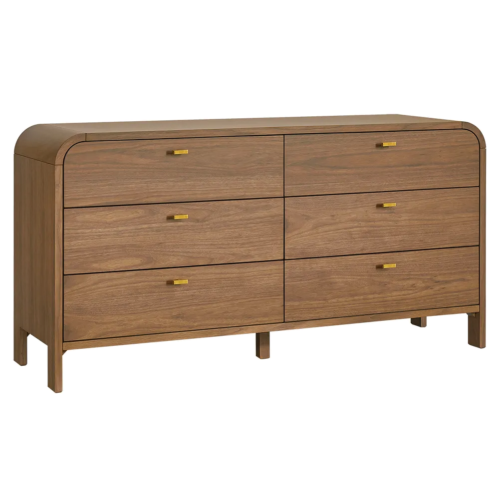 Cheltenham 6 Drawer Chest - Walnut