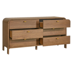 Chisholm 6 Drawer Chest - Walnut