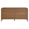Chisholm 6 Drawer Chest - Walnut