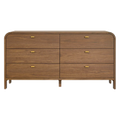 Cheltenham 6 Drawer Chest - Walnut