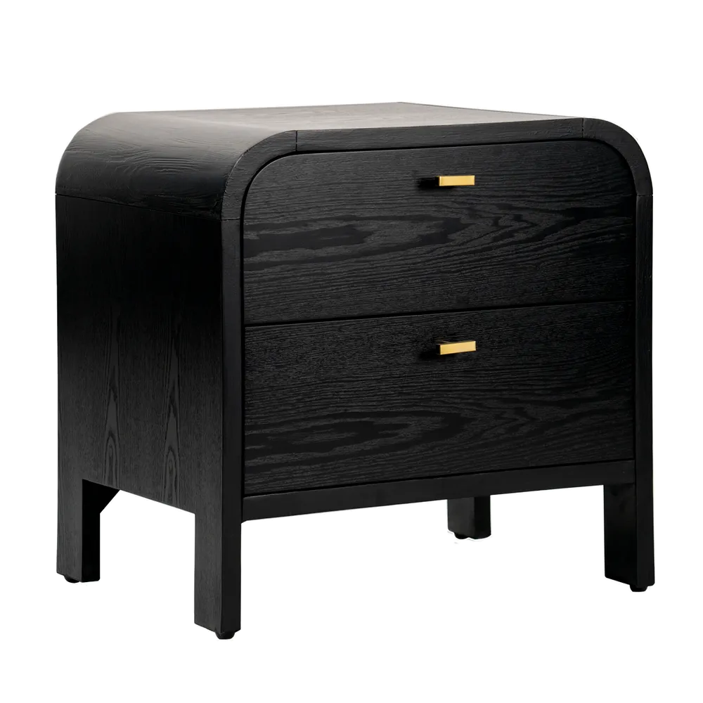 Cheltenham Bedside Table - Black